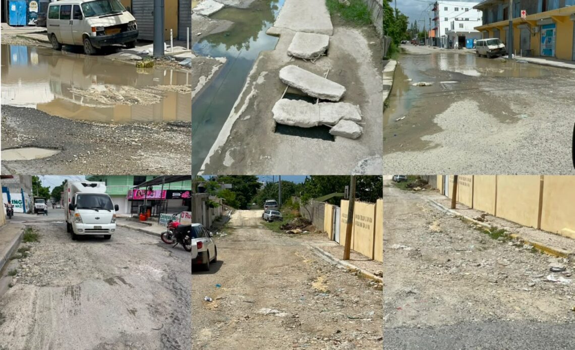 A Los Frailes “le llueve sobre mojado” con hoyos que empeoran tras cada aguacero