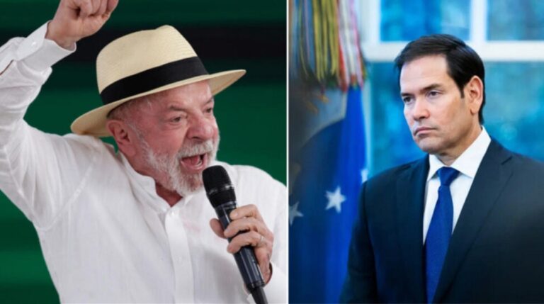 Lula culpa a Marco Rubio del conflicto comercial con EE.UU.
