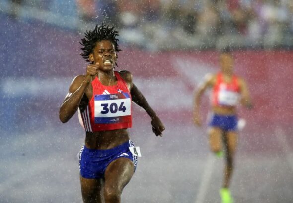 Marileidy Paulino se impone en Polonia en la Liga Diamante
