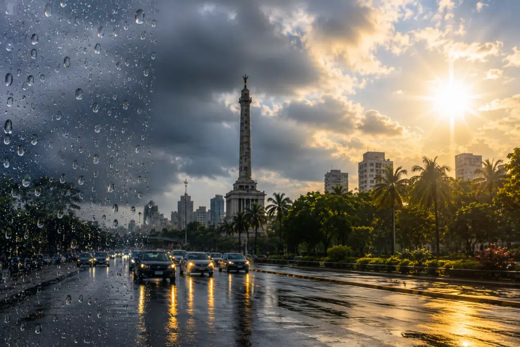 Vaguada y onda tropical provocarán aguaceros este lunes; persiste el intenso calor