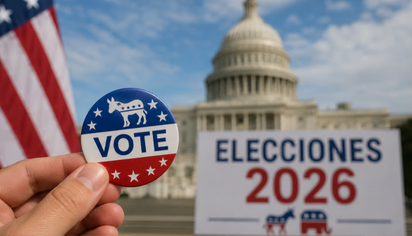 EU: 59% hispanos dijo votará por demócratas en noviembre