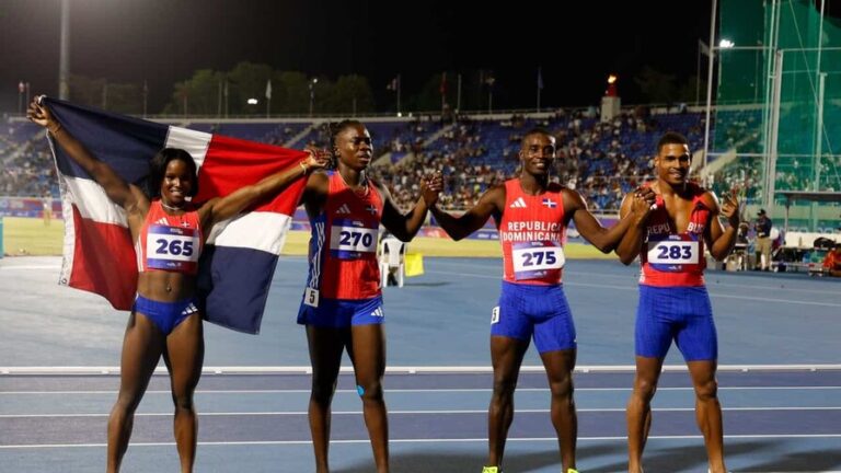 Dominicana recupera la medalla de oro en relevo mixto 4×100