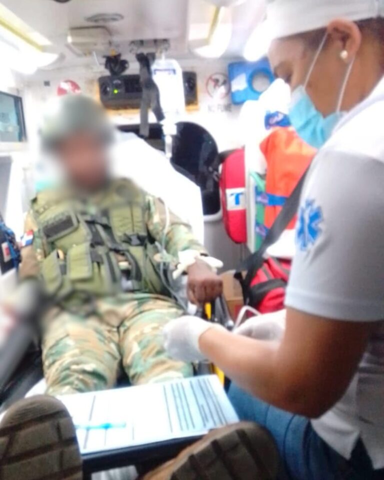 Haitiano  indocumentado hirió a machetazos a  militar  durante operativo de  Migración en la provincia Valverde