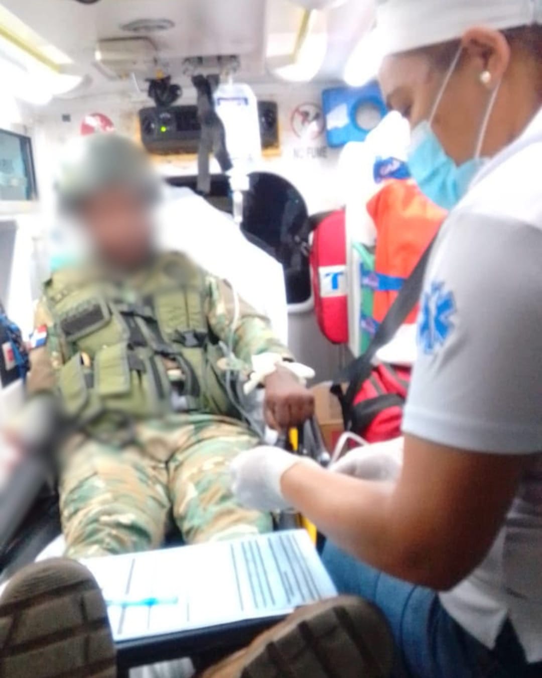Haitiano  indocumentado hirió a machetazos a  militar  durante operativo de  Migración en la provincia Valverde
