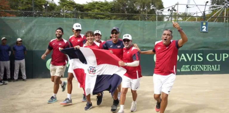 ¡RD brilla! Derrota a Egipto en Copa Davis de tenis