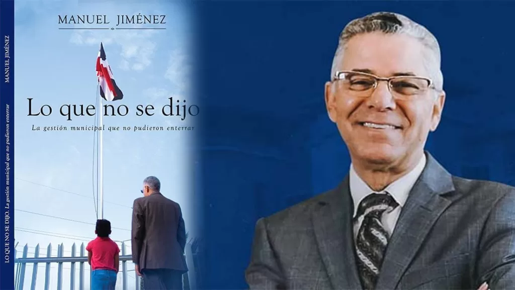 Manuel Jiménez publicará libro sobre su gestión municipal en SDE