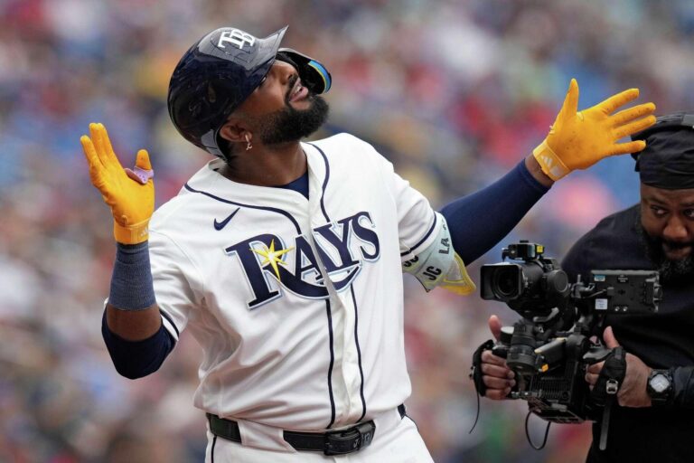 Junior Caminero lucha con Yordan Álvarez cima bateo GL