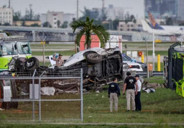 Al menos cinco muertos tras estrellarse un avión de Amazon en aeropuerto de Miami