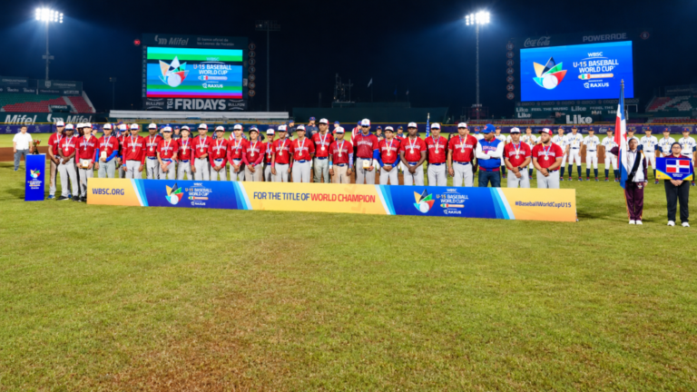 República Dominicana obtiene la medalla de plata en el Mundial U15 