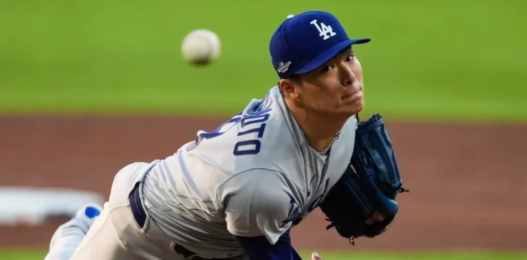 Yamamoto domina y Dodgers vencen a Bravos