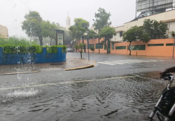 COE coloca cinco provincias y el Distrito Nacional en alerta amarilla por incidencia de vaguada