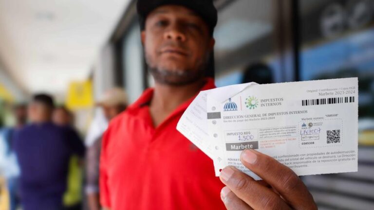 ¡Atención conductores! DGII dispone aumentos para el marbete 2026-2027
