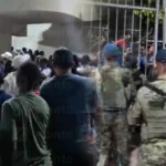 ¡Tremendo rebú previo al RD-Haití! Aficionados forzaron accesos y provocaron caos en el Estadio Olímpico