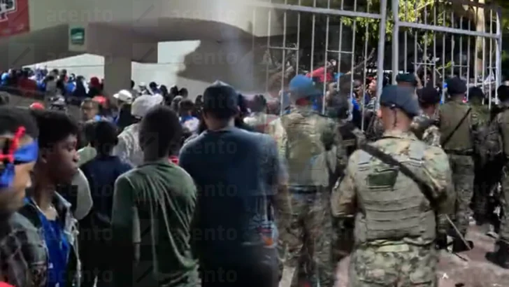 ¡Tremendo rebú previo al RD-Haití! Aficionados forzaron accesos y provocaron caos en el Estadio Olímpico